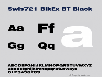 Swis721 BlkEx BT Black Version 1.01 emb4-OT图片样张