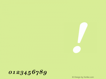 CM Roman Greek BoldItalicOsF Version 001.001图片样张