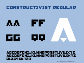 Constructivist Regular 001.000图片样张