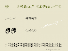 P22Monet Regular 001.000 Font Sample