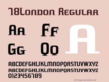 78London Regular 001.000图片样张