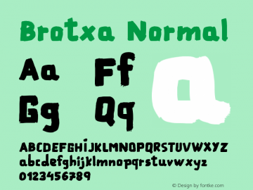 Brotxa Normal Version 2.100图片样张