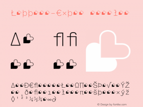 Lettera-Extra Regular 001.000 Font Sample