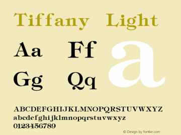 Tiffany Light 1.0 Tue Nov 23 17:07:26 1993图片样张
