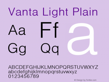 Vanta Light Plain 001.001图片样张