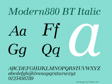 Modern880 BT Italic mfgpctt-v1.57 Tuesday, February 23, 1993 10:41:53 am (EST)图片样张