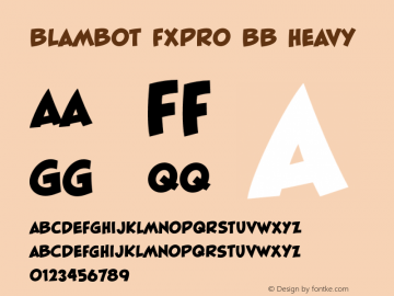 Blambot FXPro BB Heavy Version 1.000图片样张