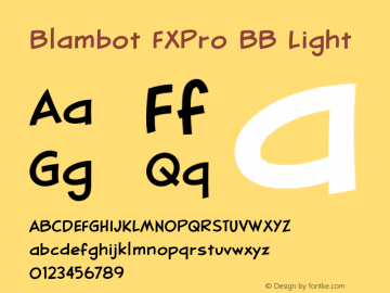 Blambot FXPro BB Light Version 1.000图片样张