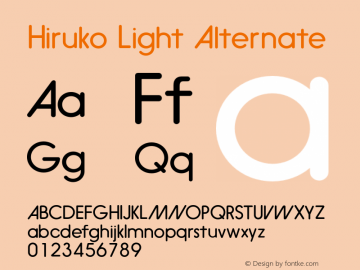 Hiruko Light Alternate Version 1.001图片样张