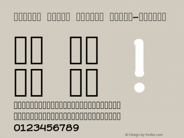 Hebrew Paleo Siloam Paleo-Siloam Version 0.05-1 Font Sample