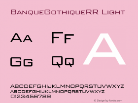 BanqueGothiqueRR Light 001.004图片样张