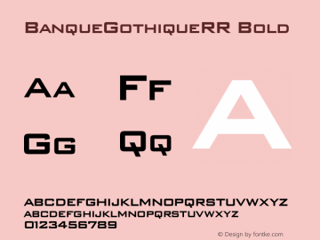 BanqueGothiqueRR Bold 001.004图片样张