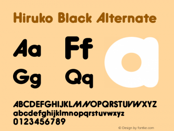 Hiruko Black Alternate Version 1.001图片样张