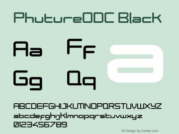 PhutureODC Black Version 001.000图片样张