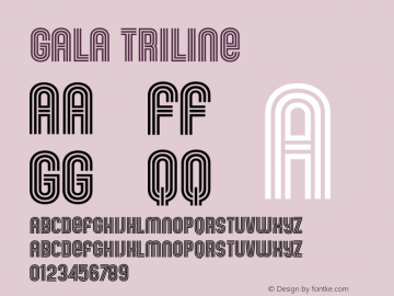 Gala Triline Version 001.000图片样张