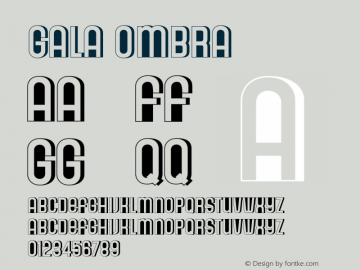 Gala Ombra Version 001.000图片样张