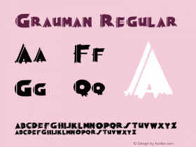 Grauman Regular 001.000图片样张