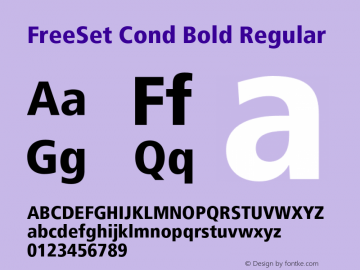 FreeSet Cond Bold Font Family|FreeSet Cond Bold-Uncategorized.