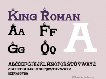King Roman Version 001.001图片样张