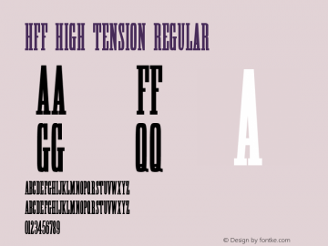 HFF High Tension Regular Version 001.000图片样张