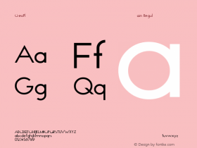 GeoPlain Regular Converted from C:\TEMP4\GEOPLA.TF1 by ALLTYPE图片样张