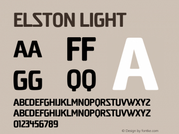 Elston Light 001.001图片样张