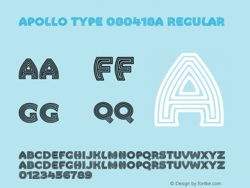 Apollo Type 080418a Regular Version 001.007图片样张