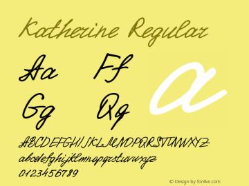 Katherine Regular 1.0 pdf-rip图片样张