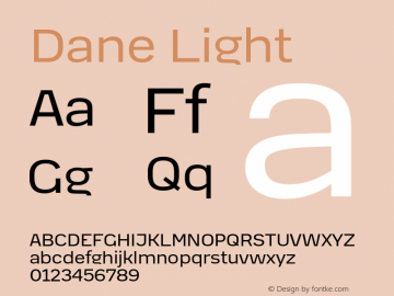 Dane Light Version 1.001图片样张