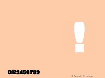Eames Century Modern Numerals Poster S Version 1.003;PS 001.003;hotconv 1.0.57;makeotf.lib2.0.21895图片样张