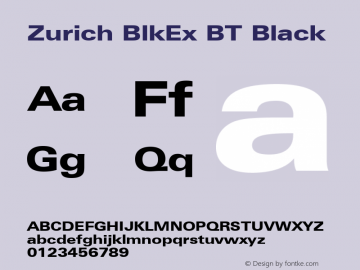 Zurich BlkEx BT Black Version 1.01 emb4-OT图片样张