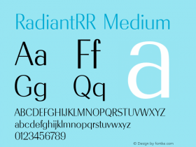 RadiantRR Medium Version 001.004图片样张