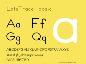 LetsTrace basic Version 002.000 图片样张