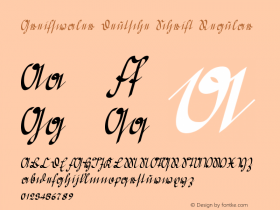 Greifswaler Deutsche Schrift Regular Version 0.000 2009 initial release Font Sample