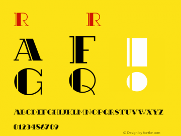 Rialto Regular Converted from e:\nickfo~1\RI______.TF1 by ALLTYPE Font Sample