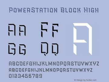 PowerStation Block High 001.000图片样张