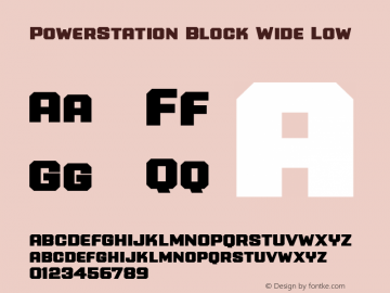 PowerStation Block Wide Low 001.000图片样张