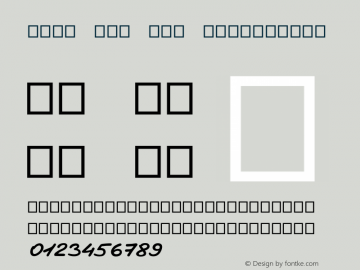 Ktav Yad CLM BoldItalic Version 0.92图片样张