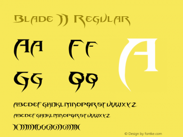Blade 2 Regular Unknown图片样张