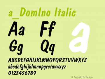 a_DomIno Italic 01.03图片样张