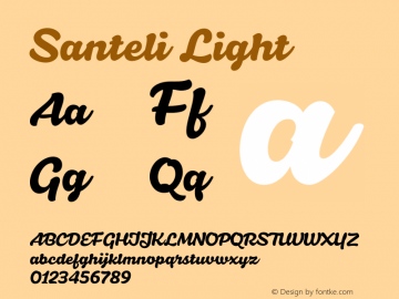 Santeli Light 1.000图片样张