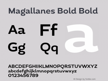Magallanes Bold Bold 1.000图片样张