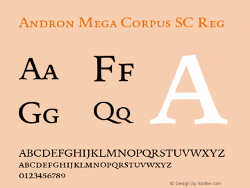 Andron Mega Corpus SC Reg Version 1.003图片样张