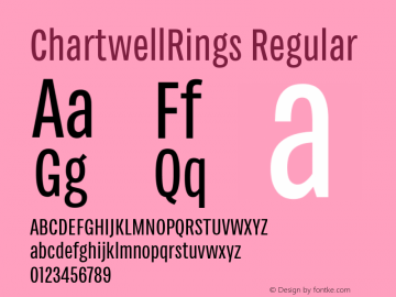 ChartwellRings Regular Version 7.504; 2012; Build 1025图片样张