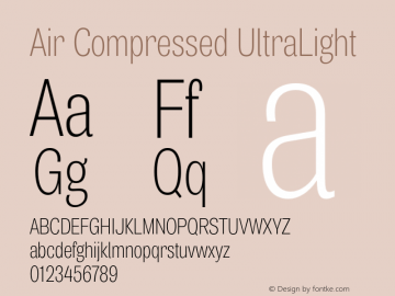 Air Compressed UltraLight Version 1.00图片样张