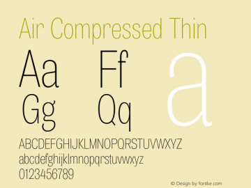 Air Compressed Thin Version 1.00图片样张