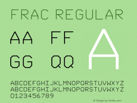 FRAC Regular Version 1.005 2009图片样张