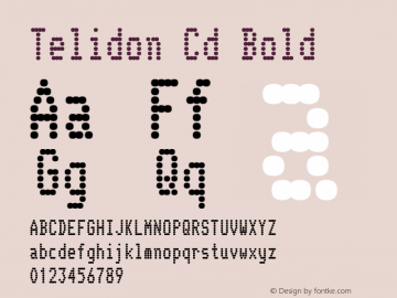 Telidon Cd Bold Version 2.01 2003图片样张