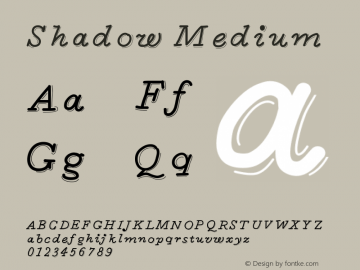 Shadow Medium Version 001.000图片样张