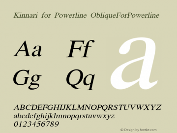 Kinnari for Powerline ObliqueForPowerline Version 001.008: 2011-04-23图片样张